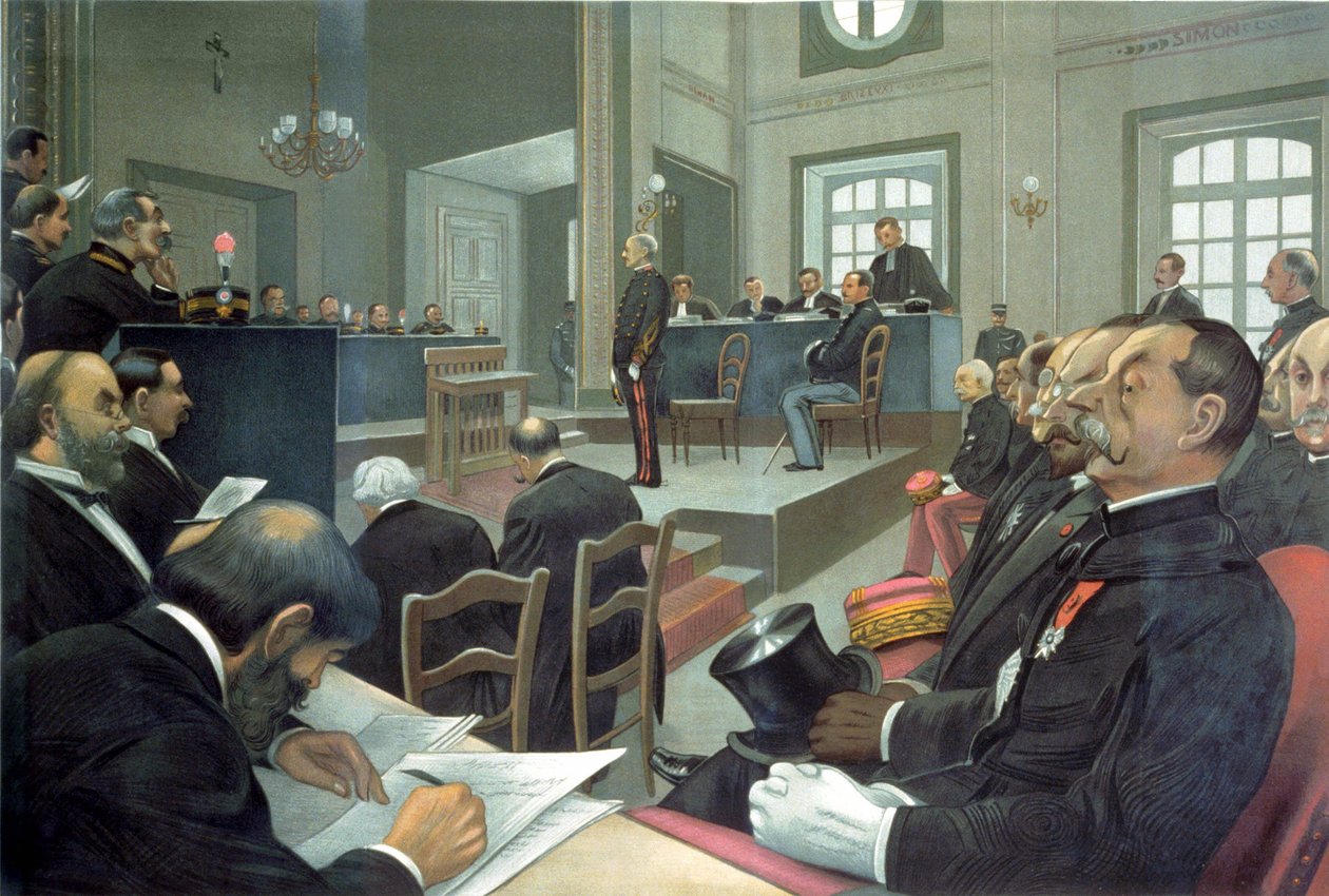Procès de Dreyfus à Rennes - Unknown artist