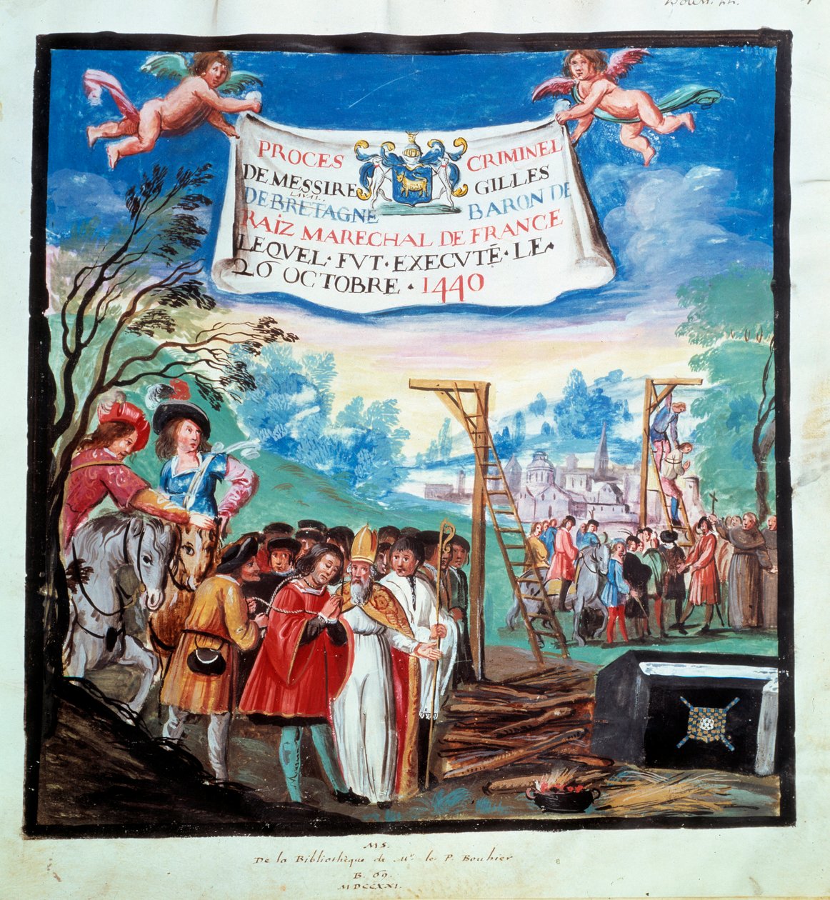 Procès de Gilles de Rais - Unknown artist