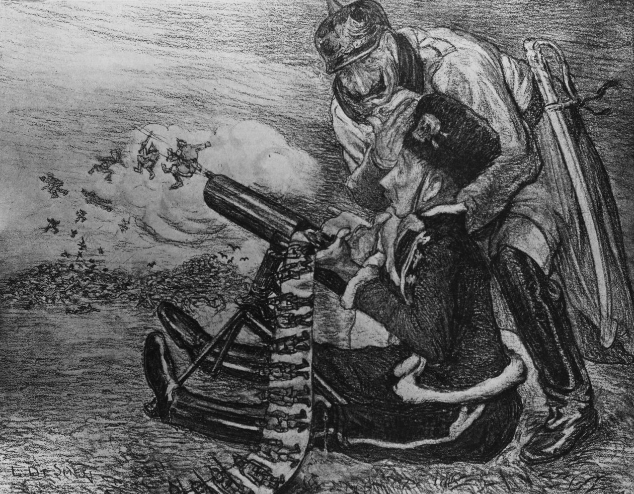 Propagande Art de guerre, caricatures - Unknown Artist
