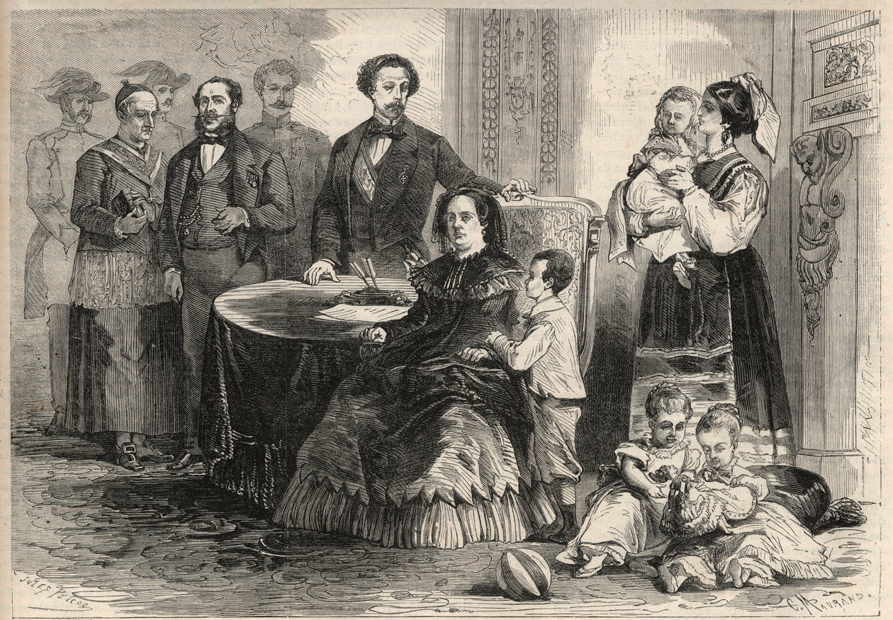 La reine Isabelle II d