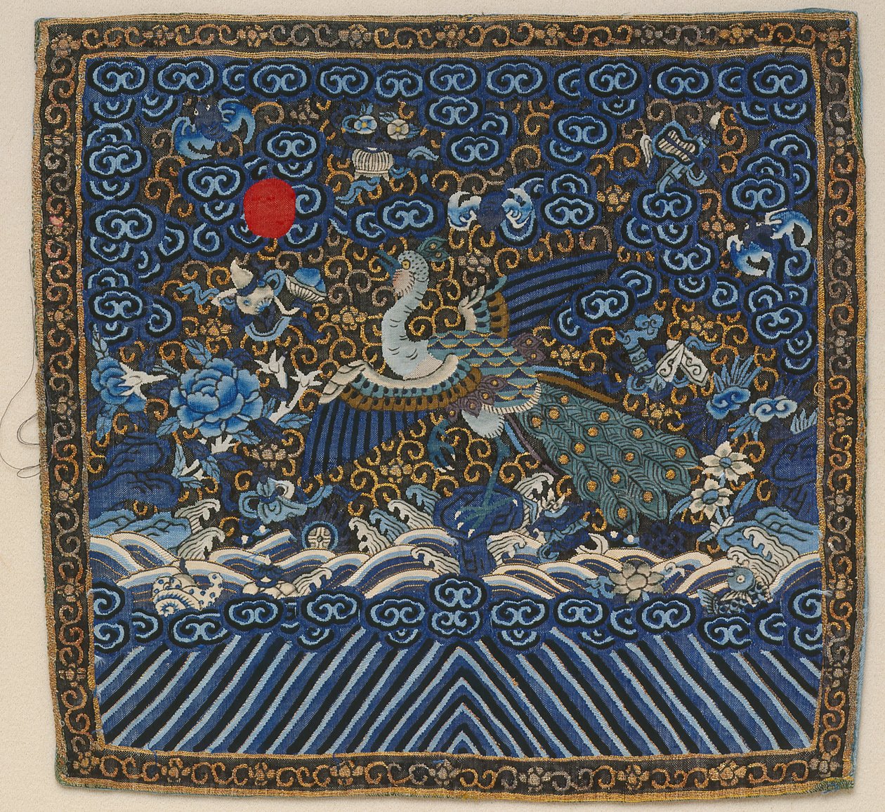 Insigne de rang, troisième degré civil, paon - Unknown artist