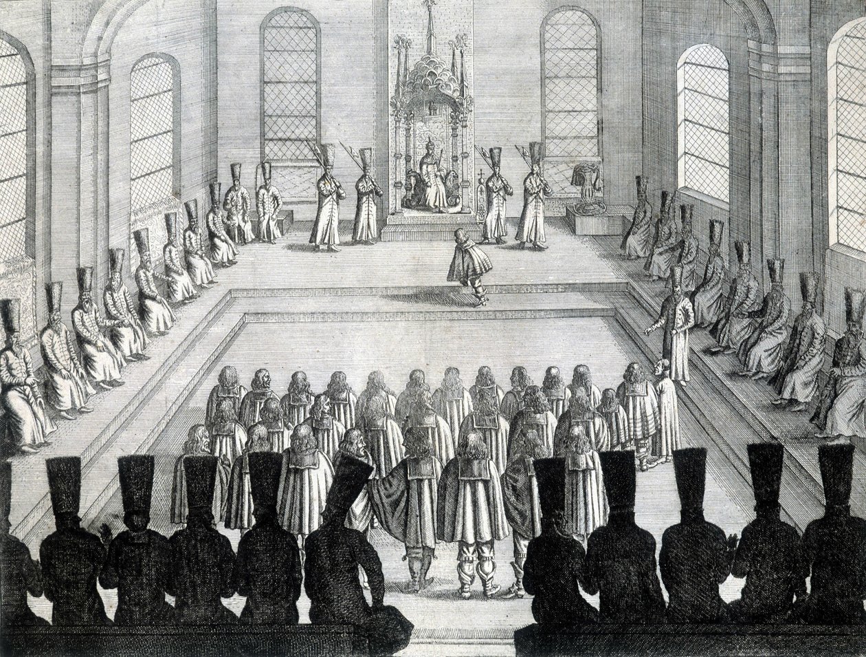 Réception des ambassadeurs de Holstein (État d