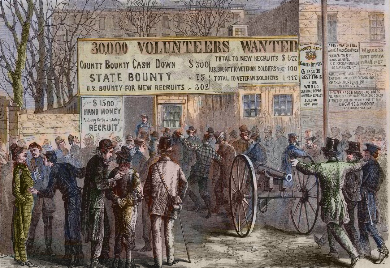 Bureau de recrutement New York City - Unknown artist