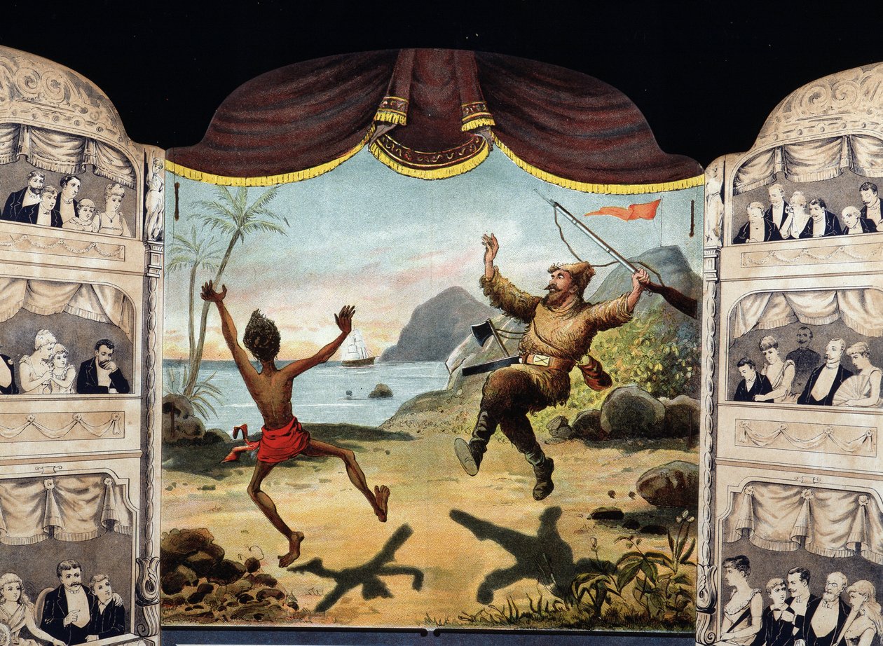 Robinson Crusoé et Vendredi - Unknown artist