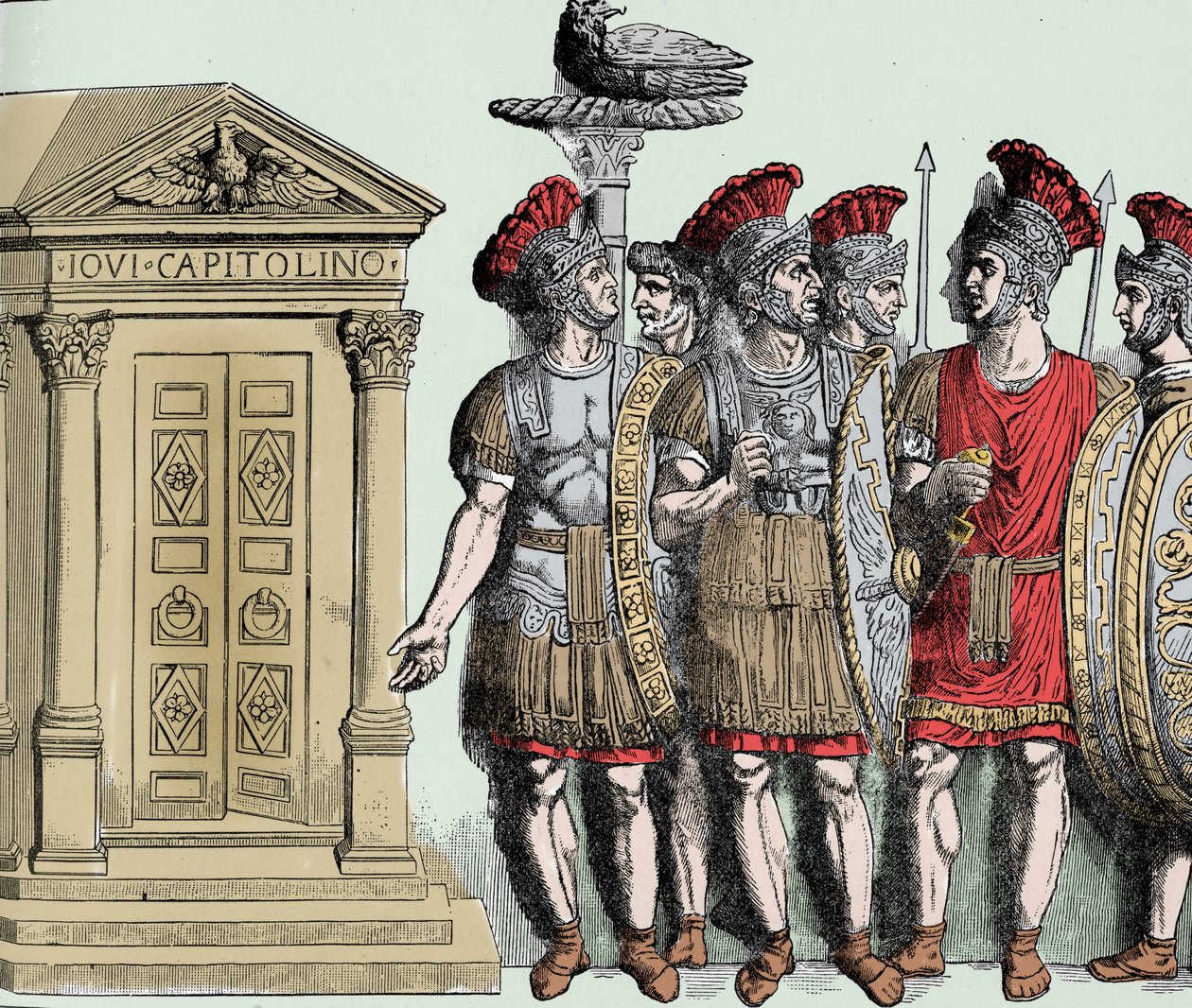 Empire romain : Prétoriens - Antiquité romaine ; la Garde prétorienne - Unknown artist