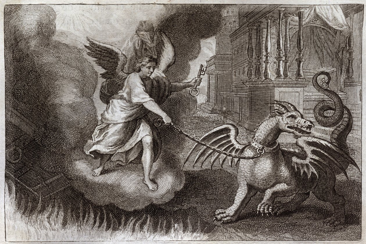 Bible de Royaumont, Nouveau Testament : Chaînes du Dragon. Le Dragon de l