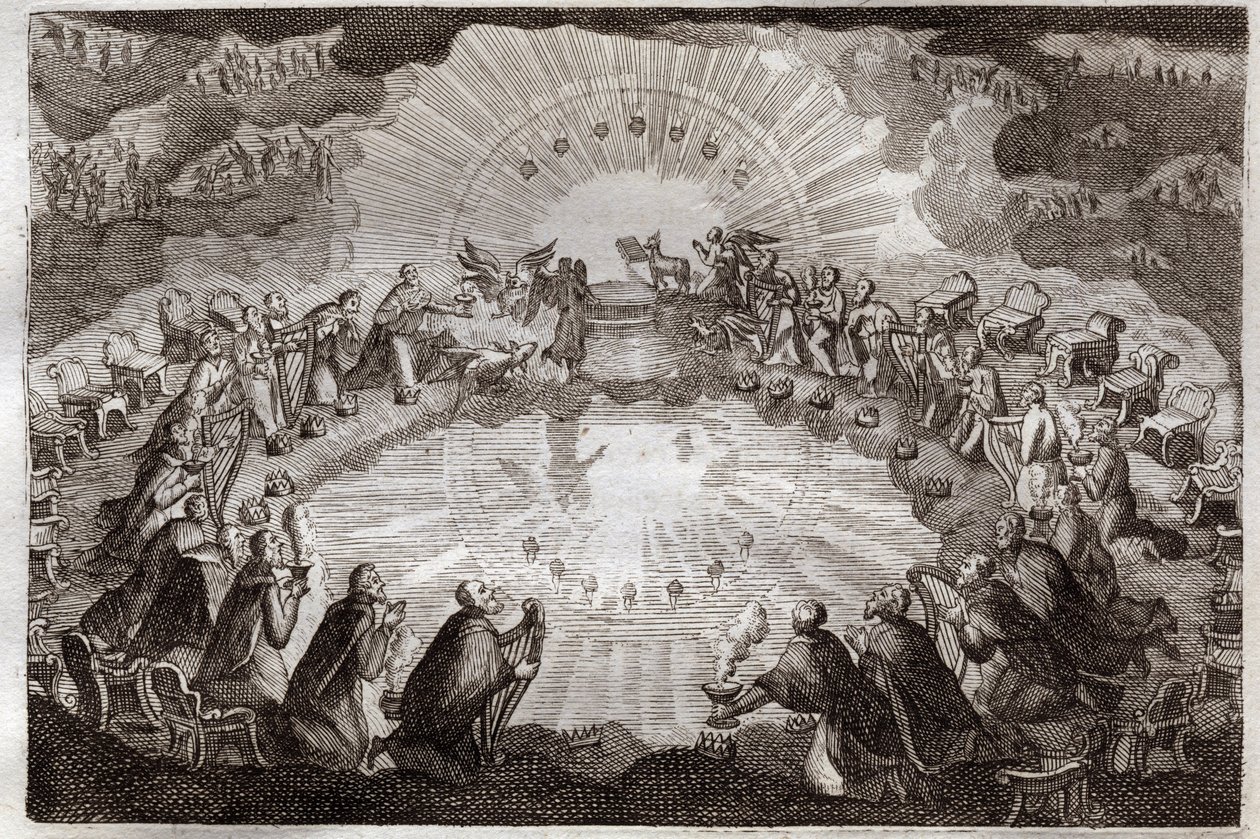 Bible de Royaumont, Nouveau Testament : Les sept sceaux du livre ouverts par l
