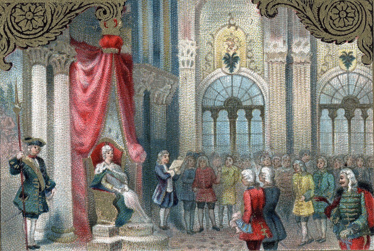 Politique de modernisation de la Russie : Catherine II de Russie (1729-1796) proclame la réorganisation de l