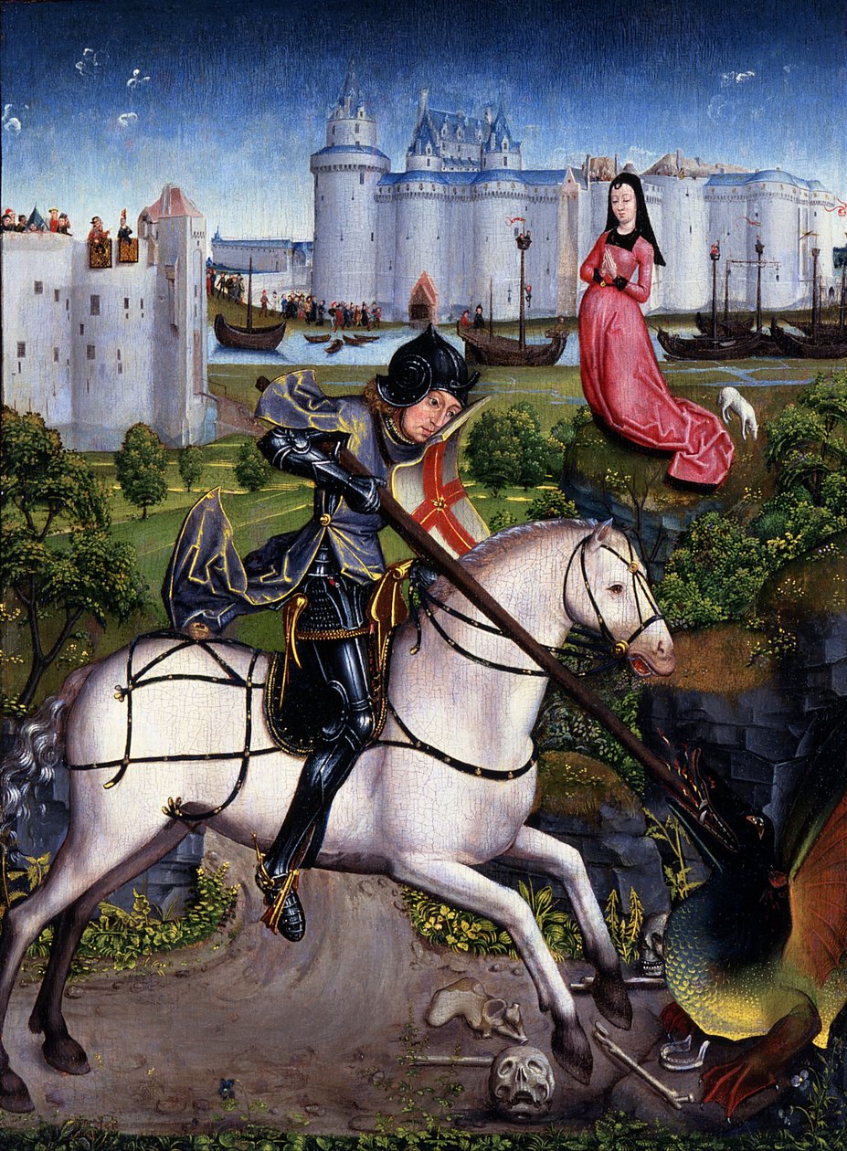 Saint Georges et le dragon - Unknown artist