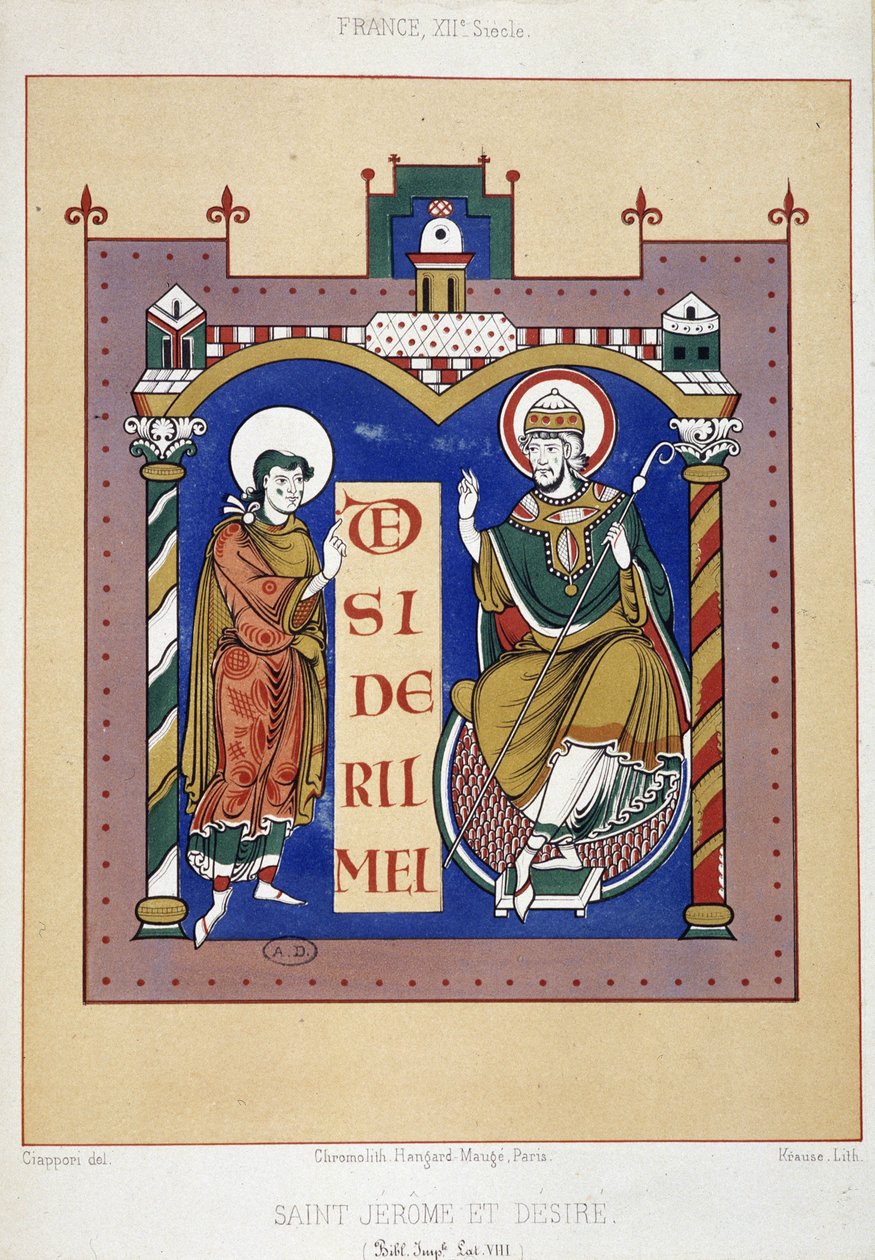 Saint Jérôme et Saint Désiré - d