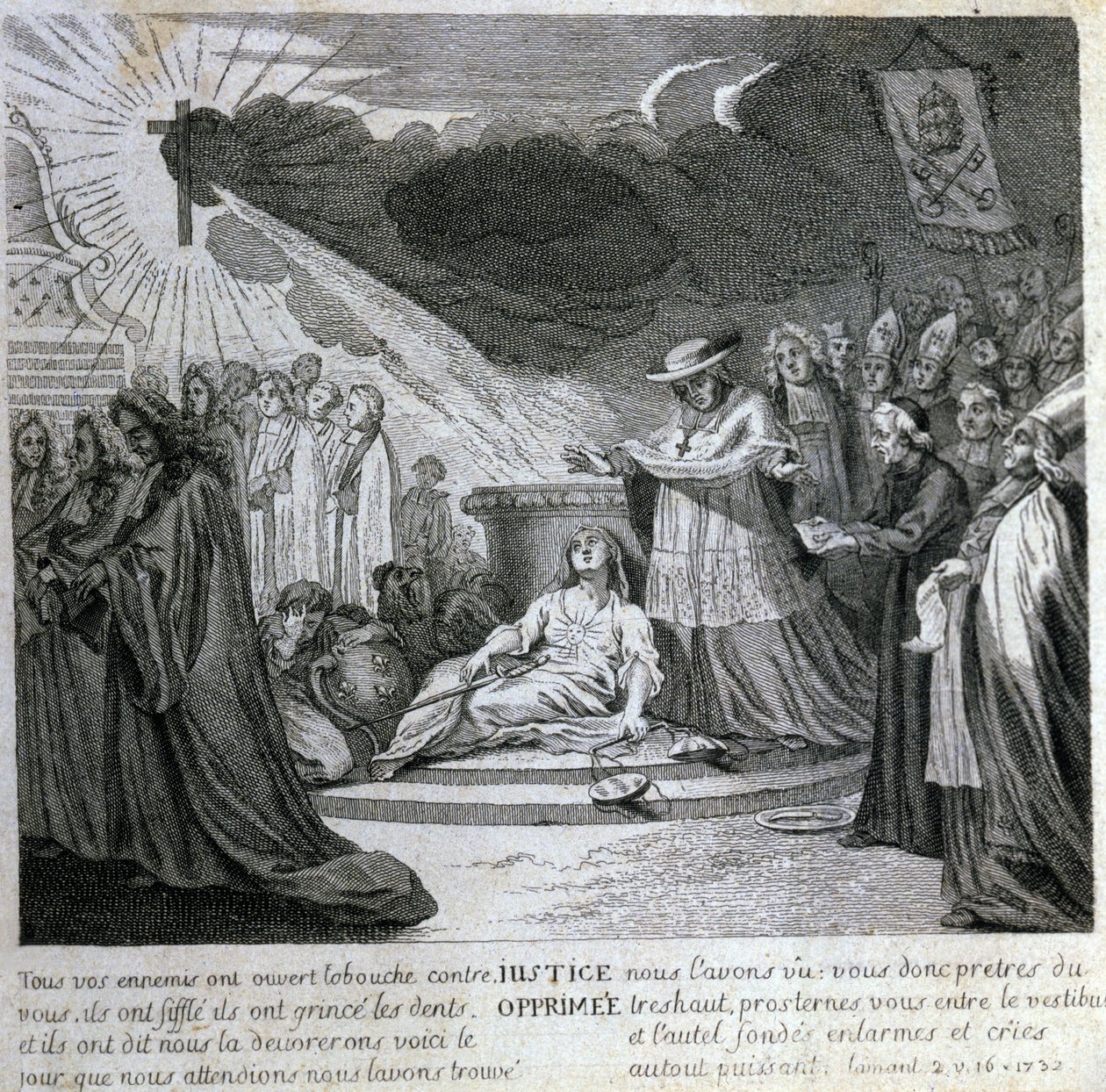Vignette satirique contre le jansénisme - Unknown artist