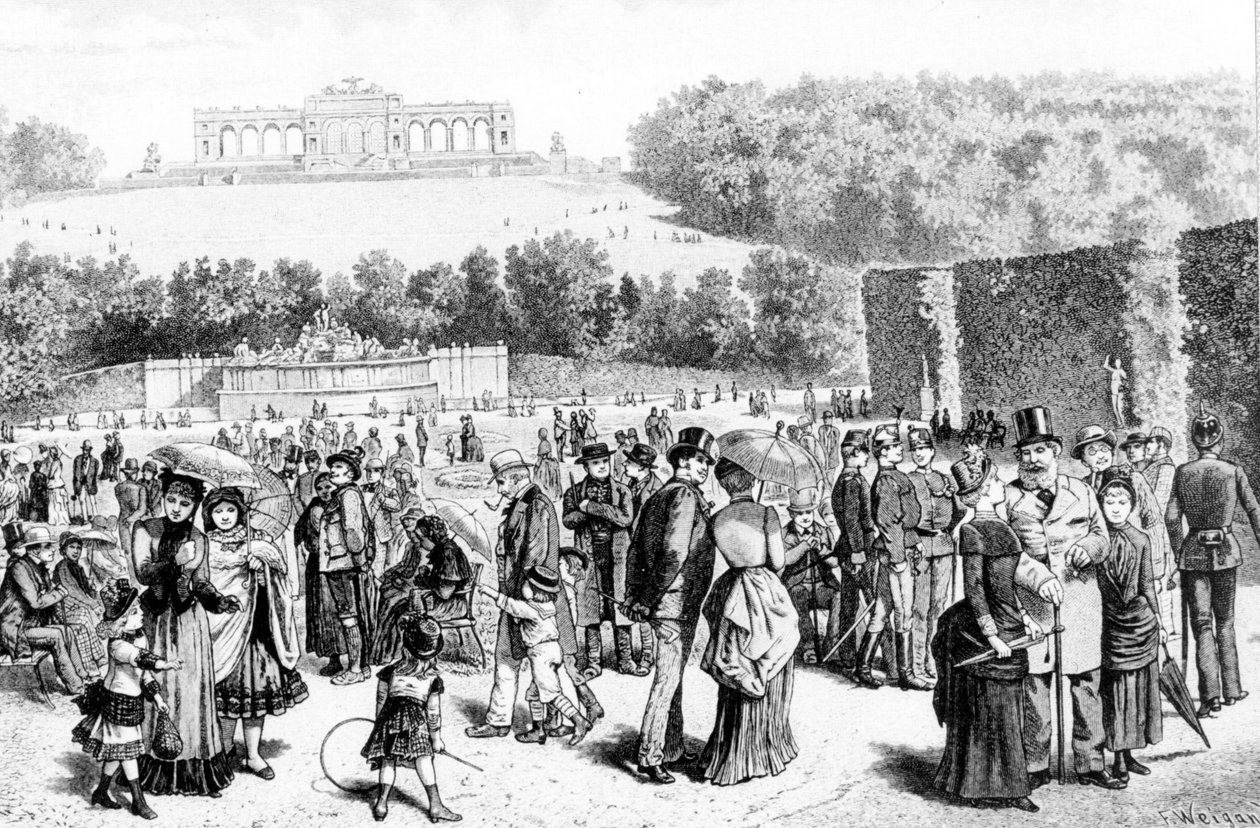 Parc de Schönbrunn, un complexe de palais et de jardins situé non loin de Vienne, résidence d