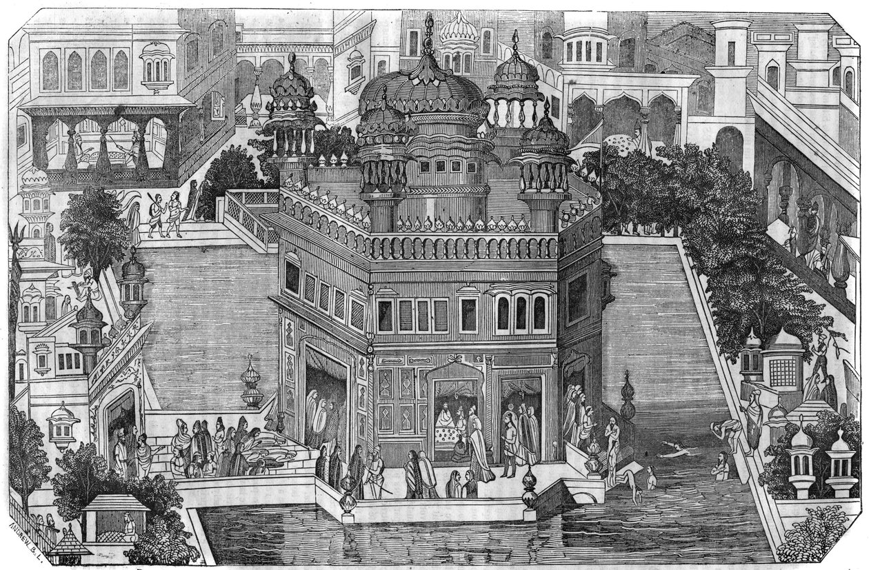 Sikhisme : vue du Temple d