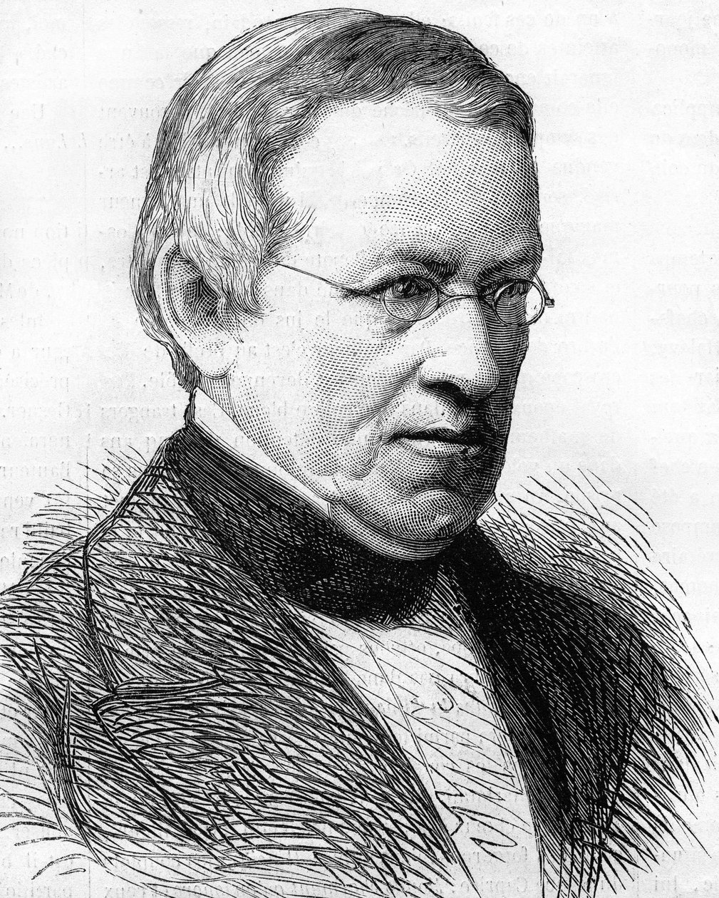 Sir Charles Wheatstone (1802-1875), physicien britannique, inventeur du stéréoscope en 1838 - Unknown artist