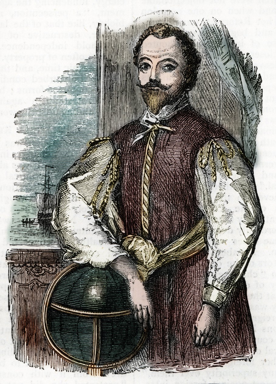 Sir Francis Drake - Unknown artist