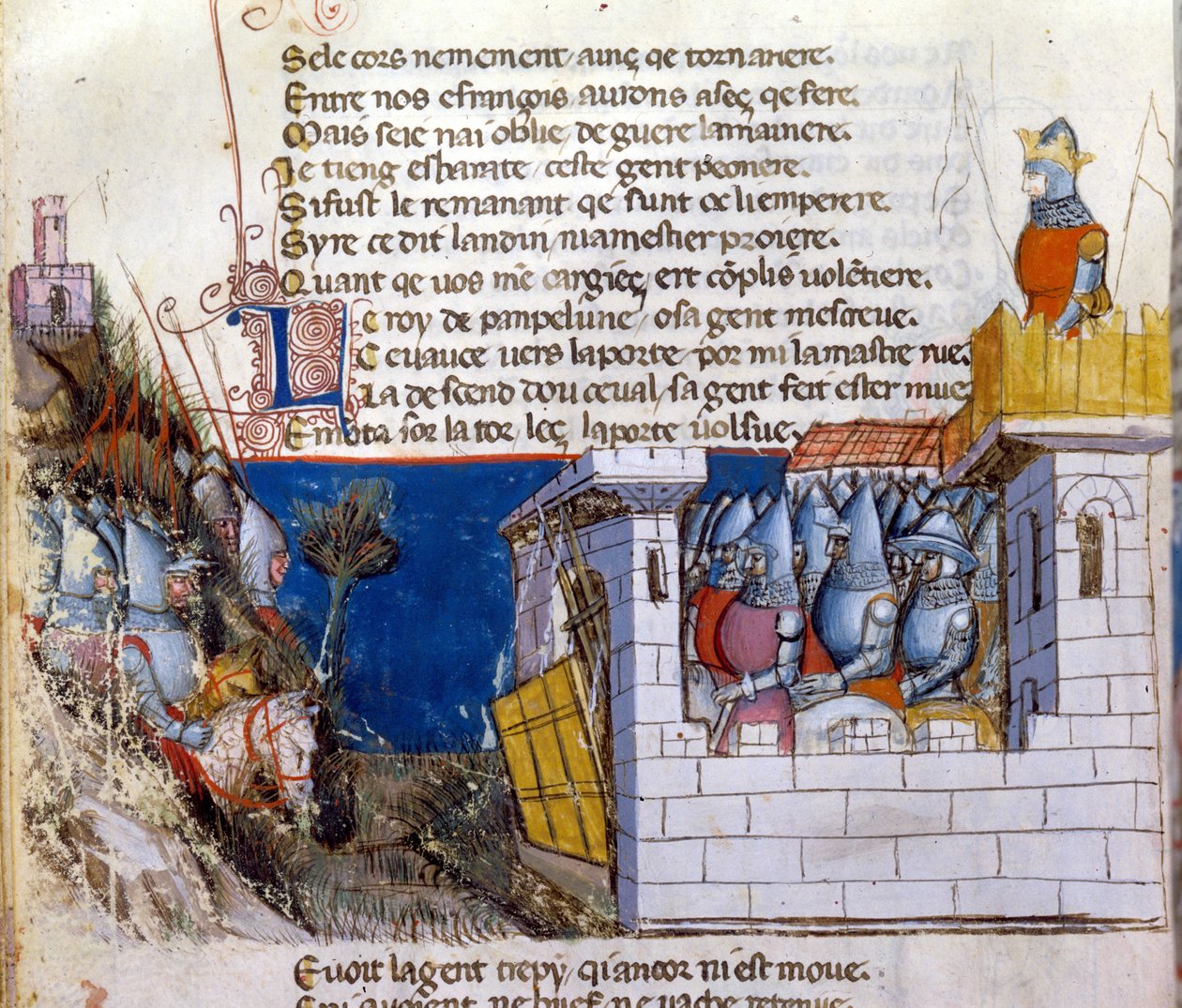 Chanson de geste : une armée se prépare à attaquer l