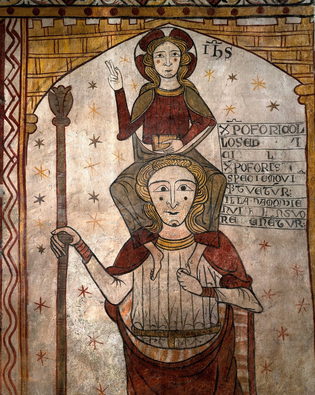 Saint Christophe portant l