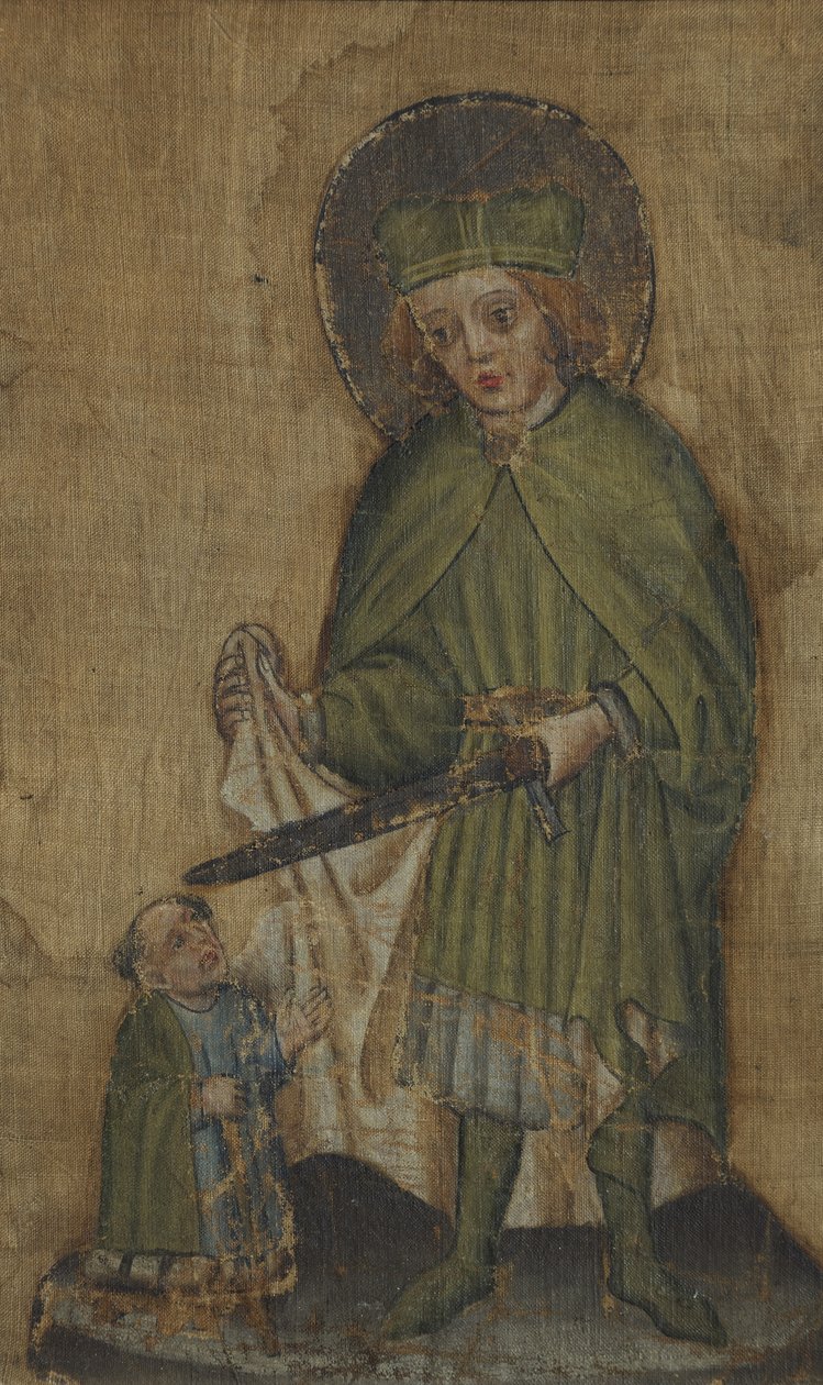 Saint Martin et le mendiant, vers 1440 - Unknown artist