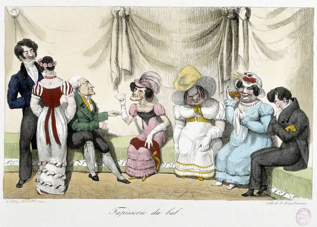 Tapisserie du bal - s.d., début XIXe siècle, Carnavalet - Unknown artist