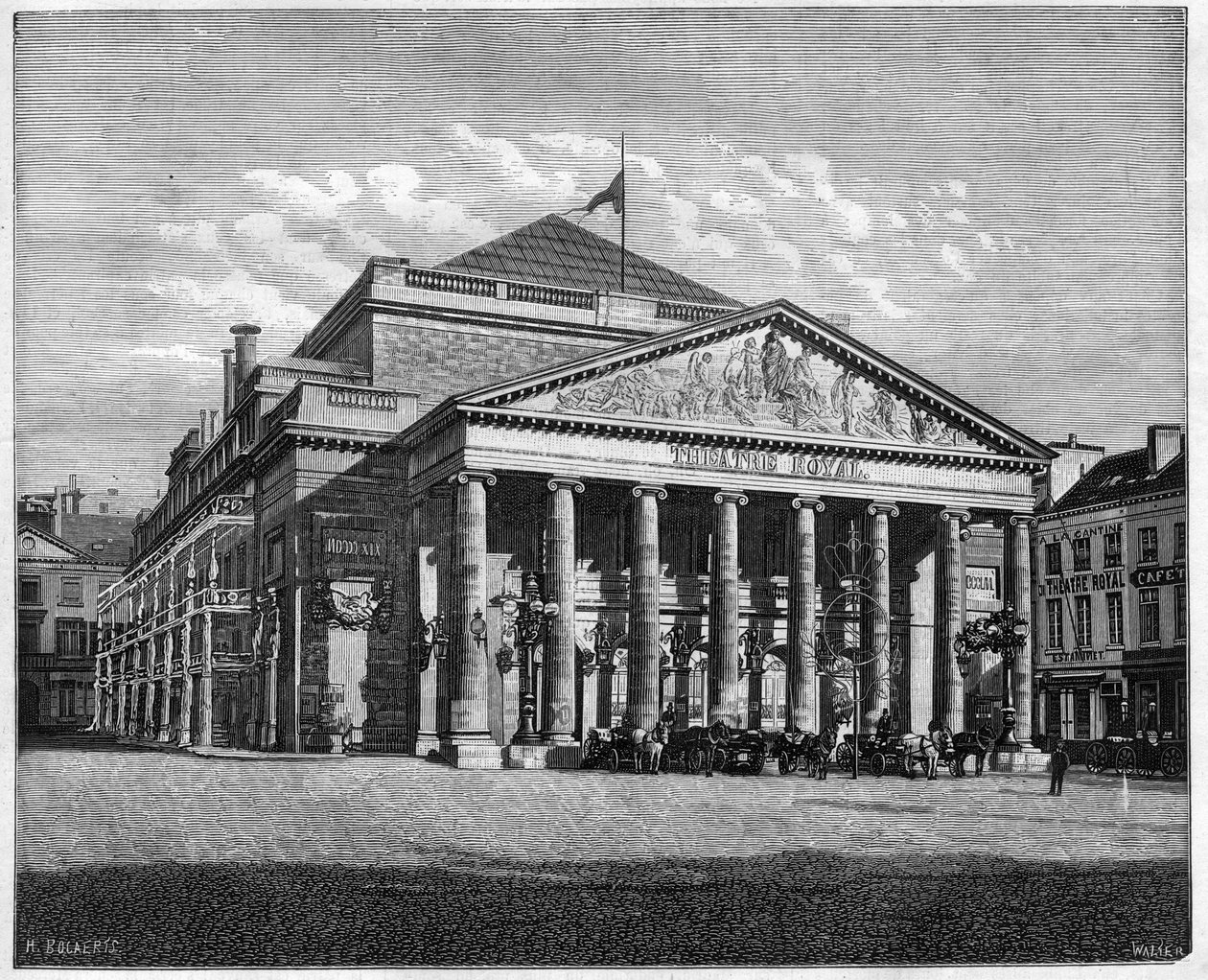 Théâtre Royal de la Monnaie, Bruxelles, Belgique - Unknown artist