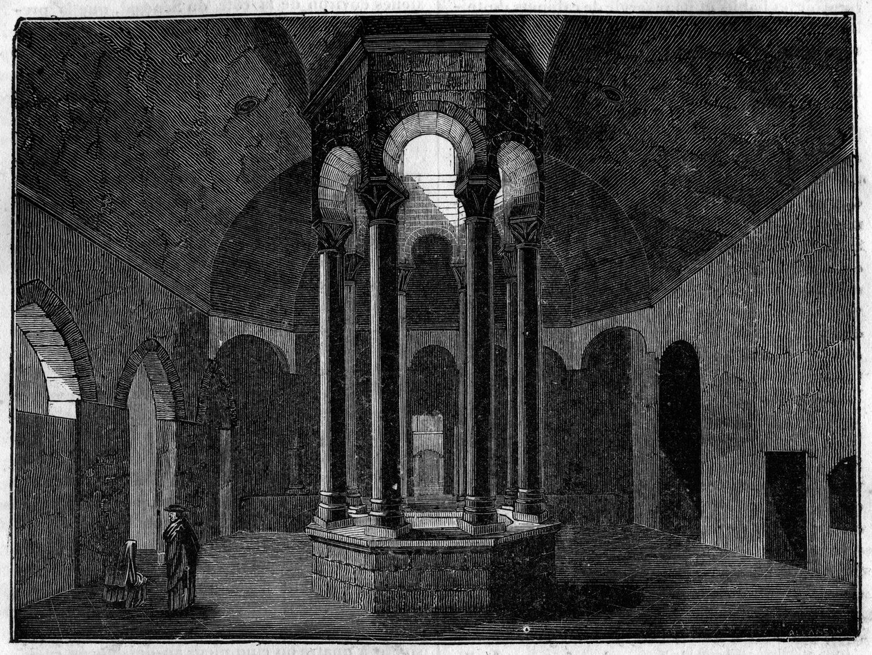 Les bains arabes de Gérone en Espagne - Unknown artist
