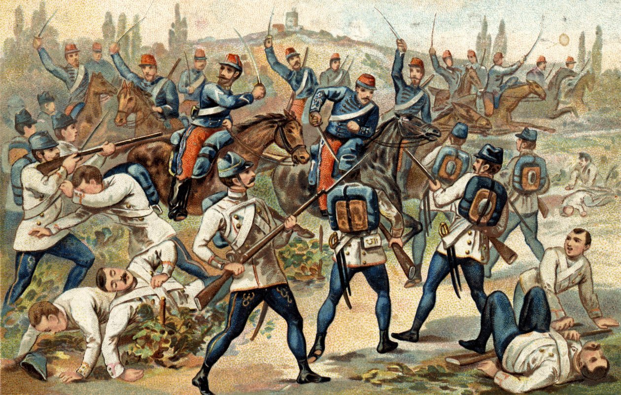 La Bataille de Solférino (24 juin) - Unknown artist