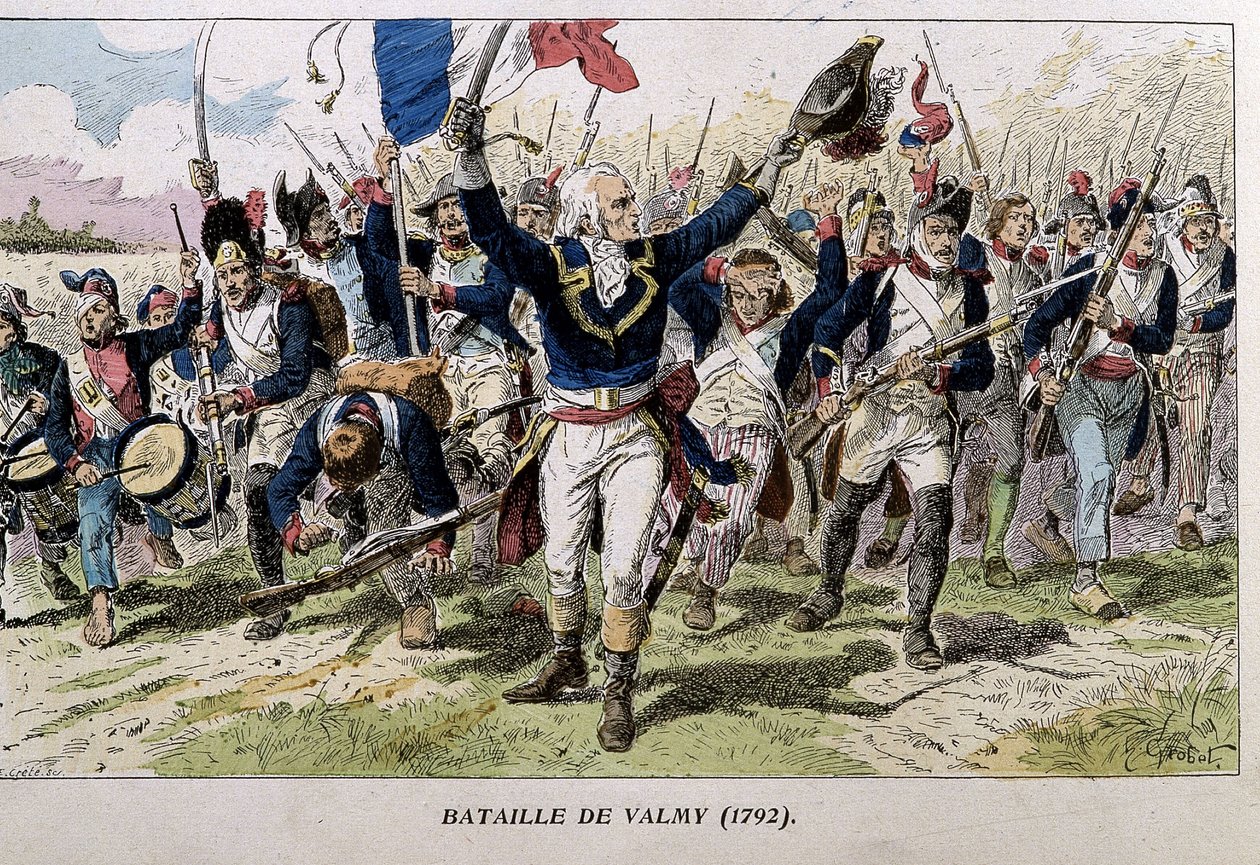 La Bataille de Valmy (1792) - Unknown artist