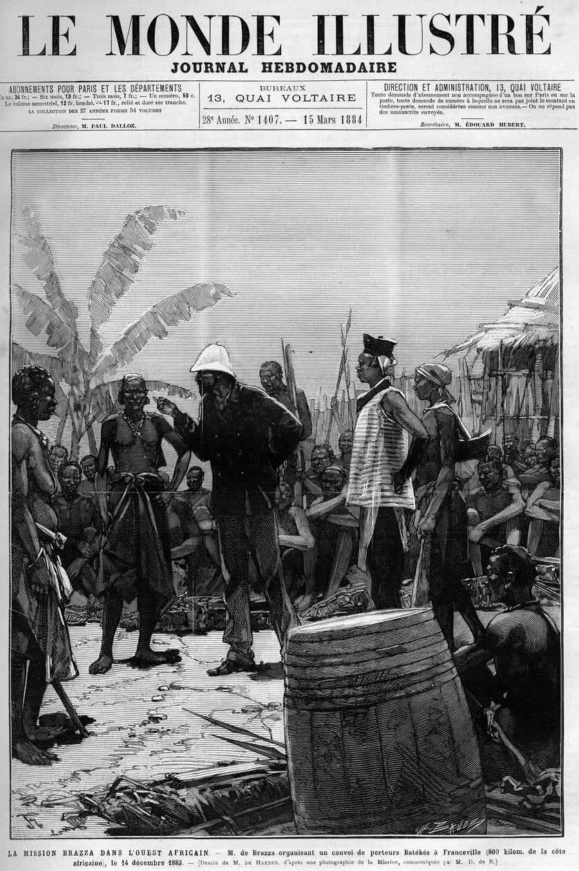 La mission Brazza en Afrique de l