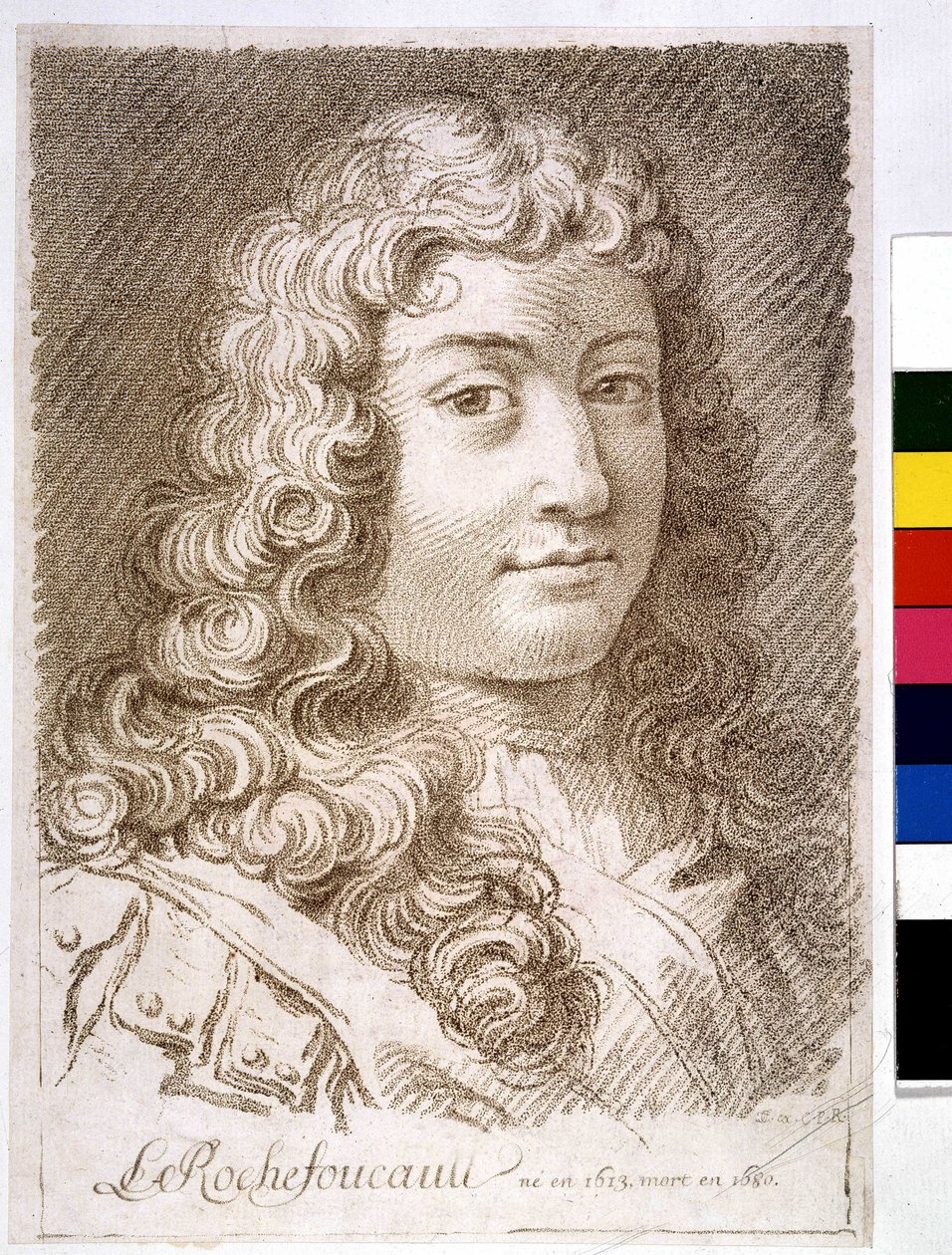 Le Duc de La Rochefoucauld - gravure - Unknown artist