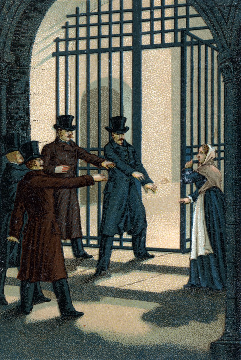Les quatre sergents (Bories, Pomier, Raoulx et Goudin) de La Rochelle accusés sous la Restauration de vouloir renverser la monarchie et guillotinés en 1822. Leur crime est d