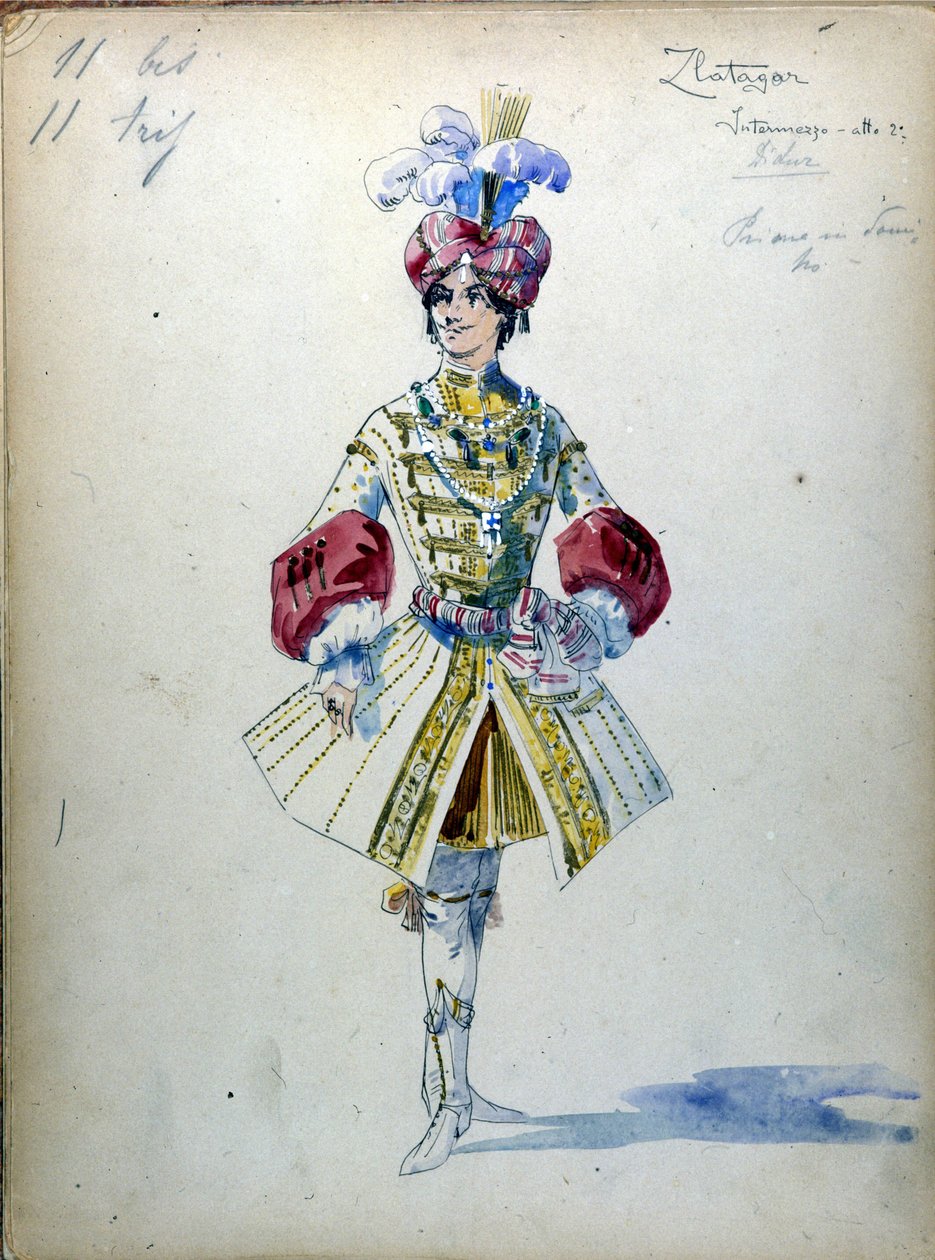 La Dame de Pique : Opéra composé en 1890 par Piotr Ilitch Tchaïkovski. - Unknown artist