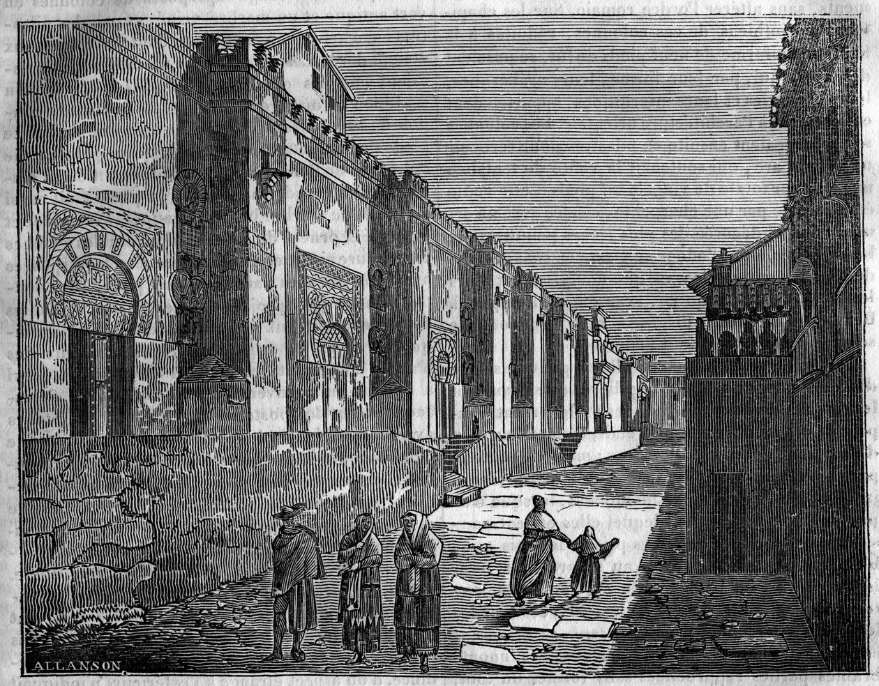 La mosquée de Cordoue en Espagne. Aujourd
