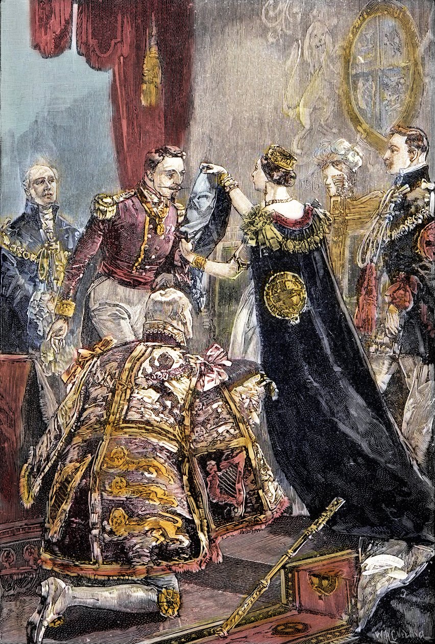 La reine Victoria investit l