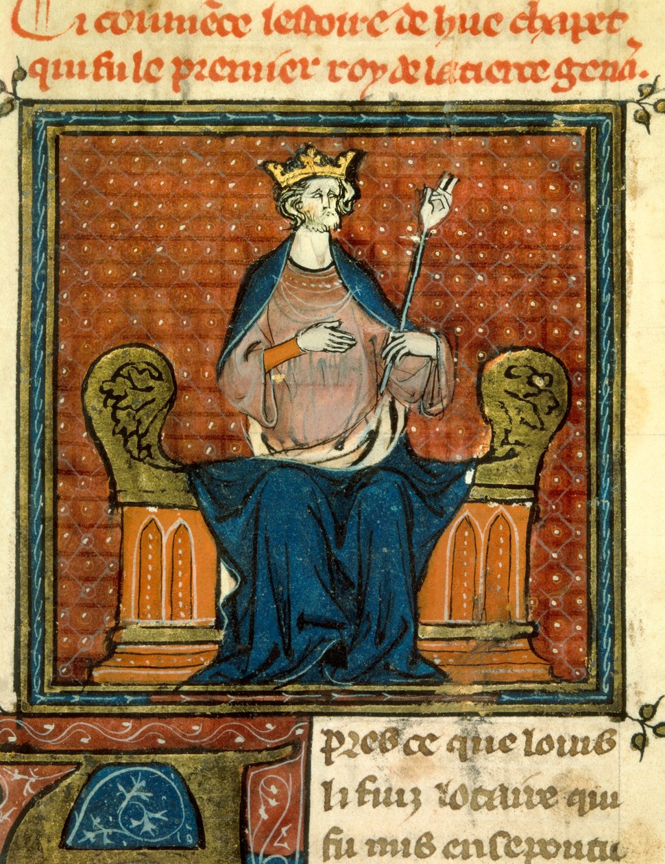 Le Rite de Hugues Capet en 988 - Unknown artist