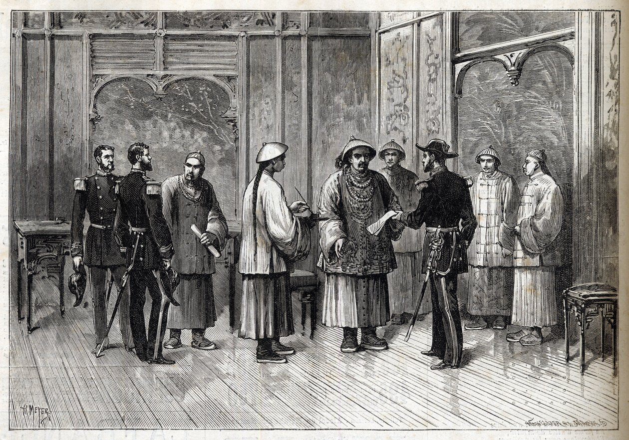 Accord de Tientsin ou Convention Li-Fournier - 11 mai - Unknown artist