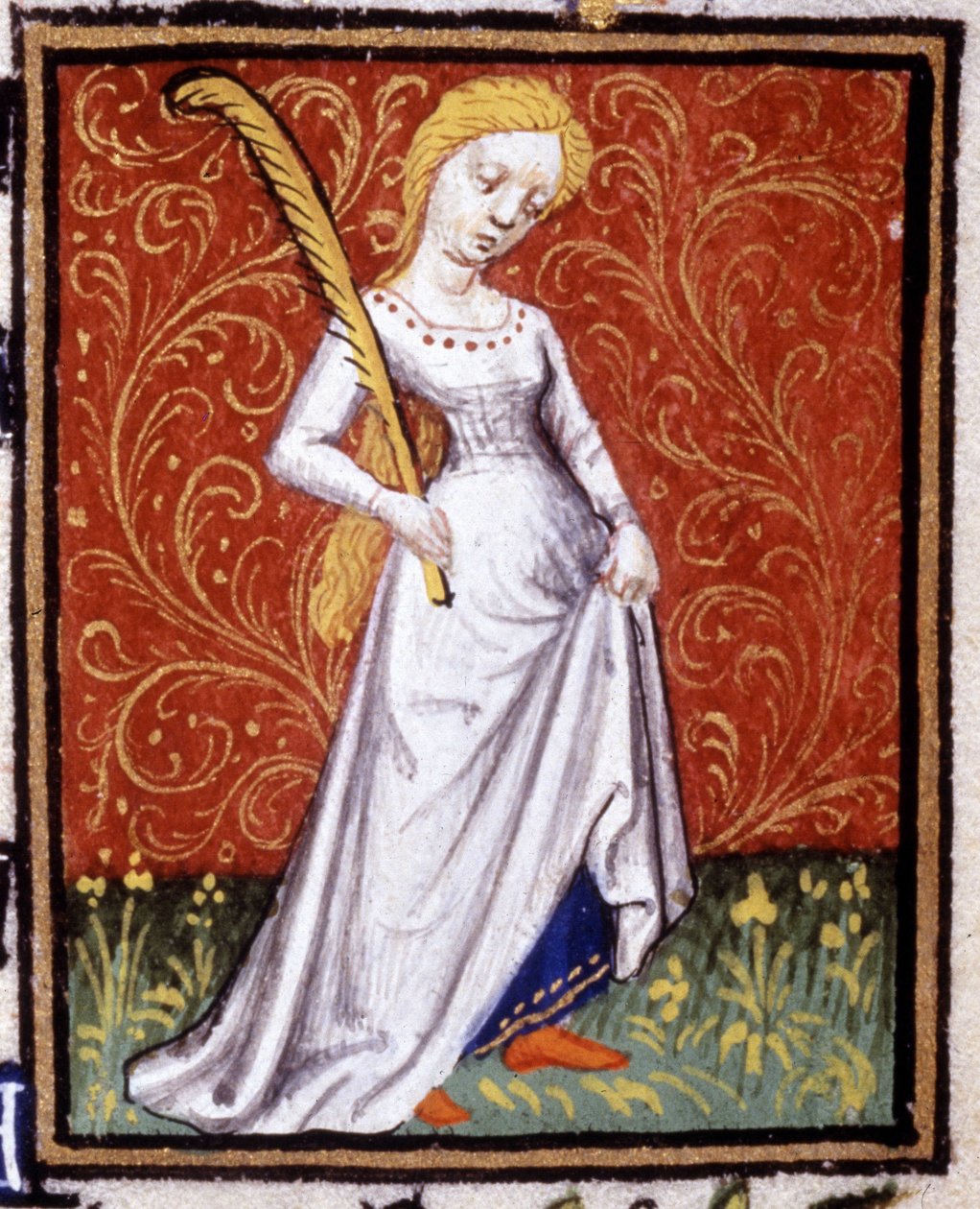 La Vierge. Miniature d
