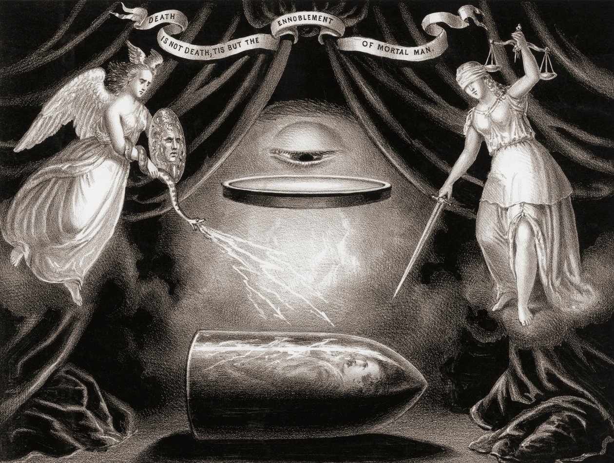 La balle qui a tué Lincoln (gravure) - Unknown artist