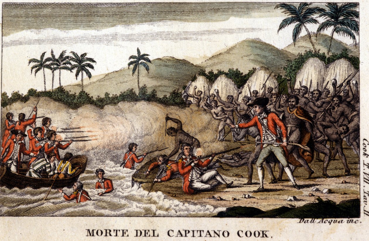 La mort du capitaine Cook d