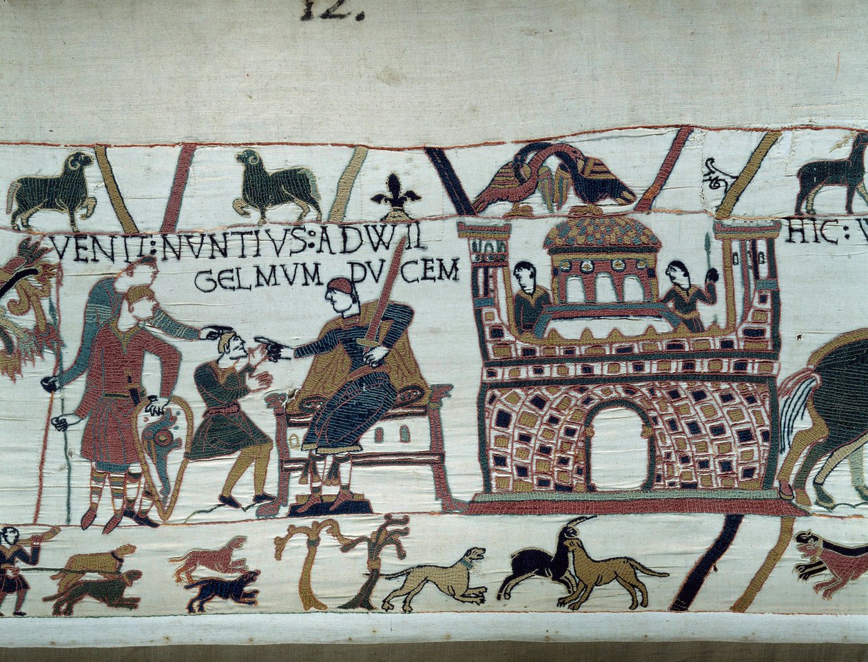 Les messagers du roi de Normandie Guillaume le Conquérant (1027-1087) l