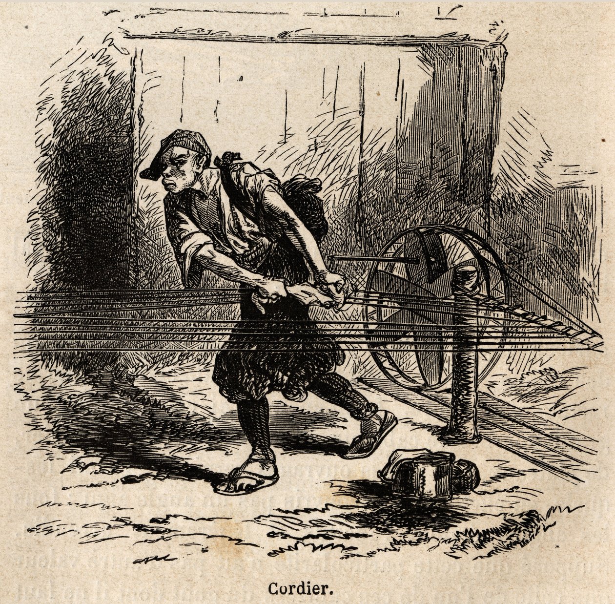 Le cordier - Unknown artist