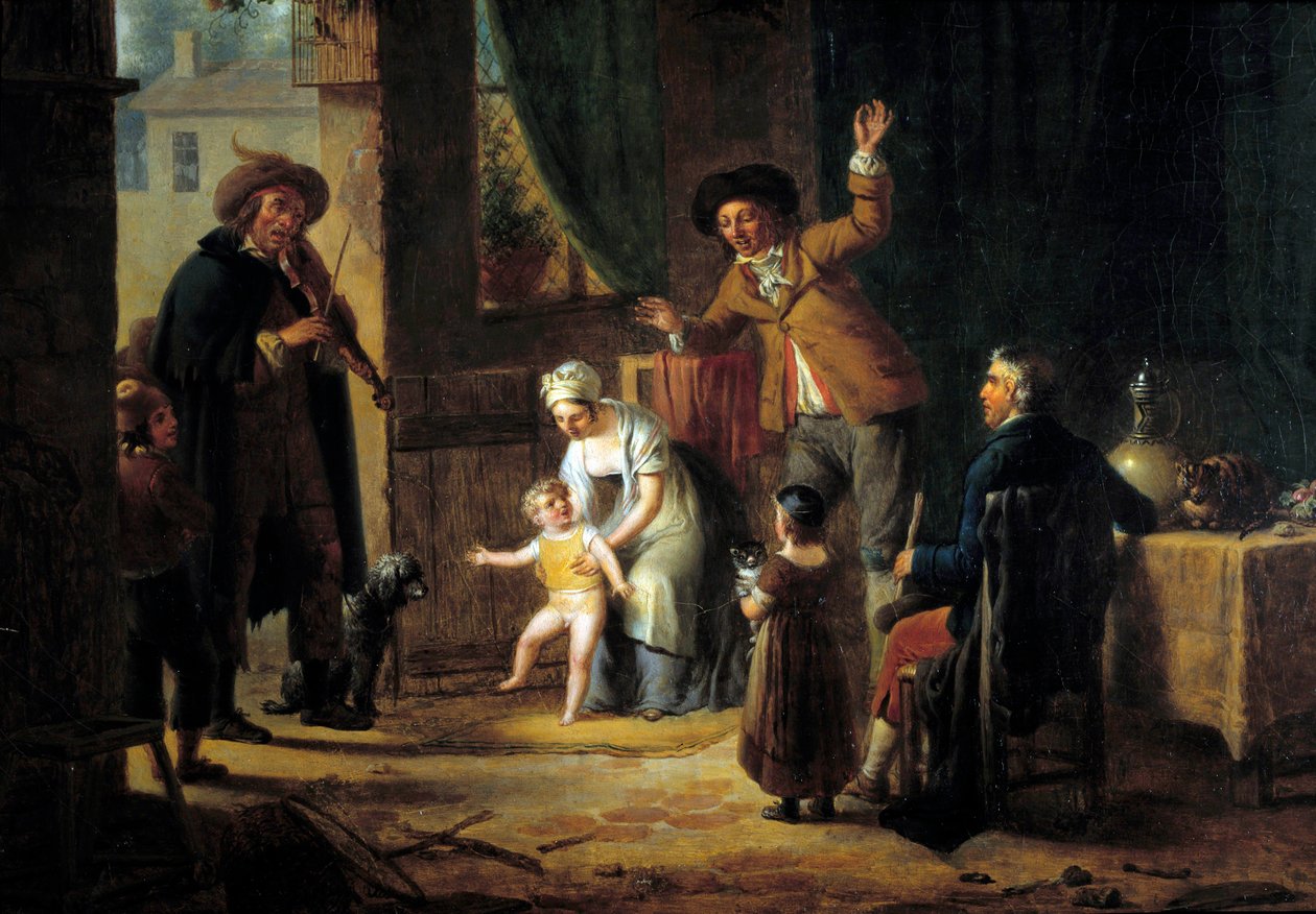 Le musicien itinérant - Unknown artist