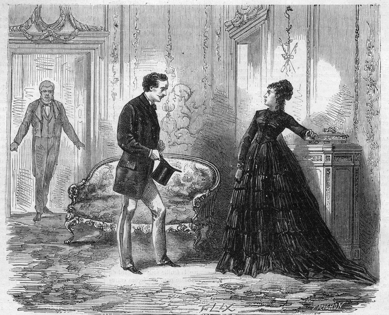 Théâtre Français le 25 janvier - Unknown artist
