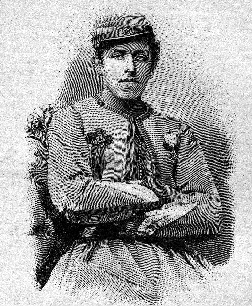 Théodore Wibaux, Zouave pontifical et Jésuite (1849 - 1882). - Unknown artist