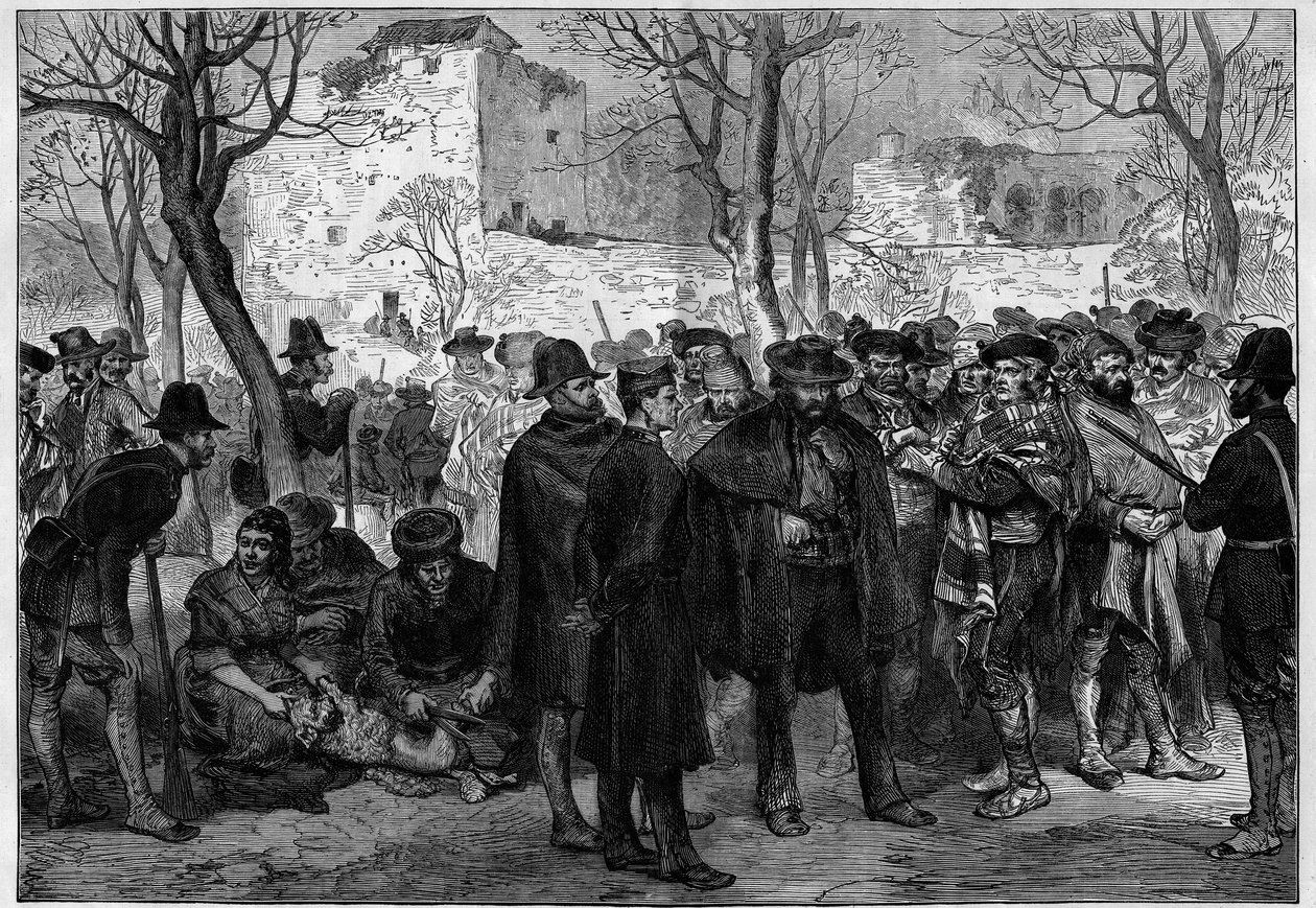 Troisième guerre carliste (1872-1876) : Prisonniers carlistes à l