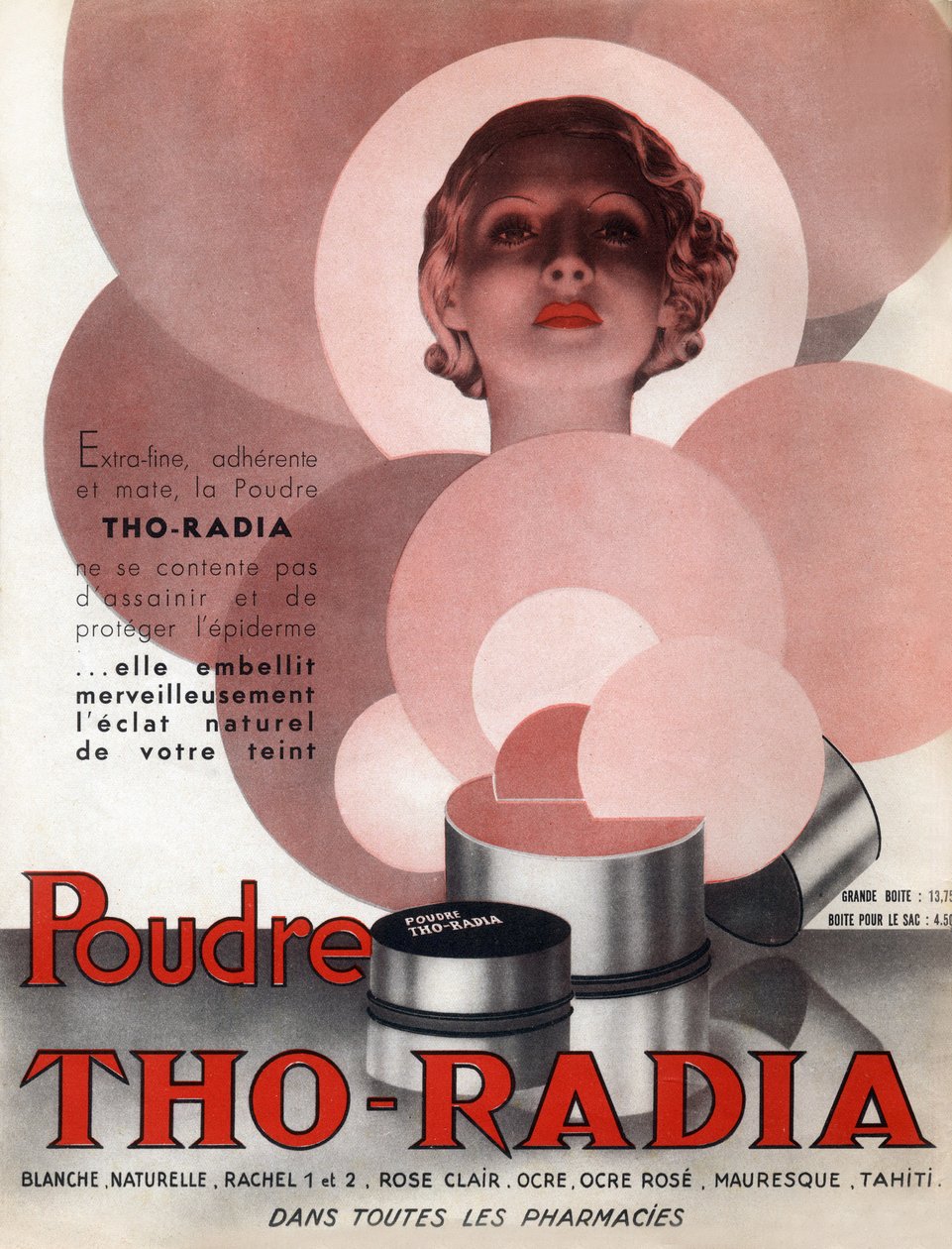 Poudre de Tho Radia pour le maquillage - Unknown Artist