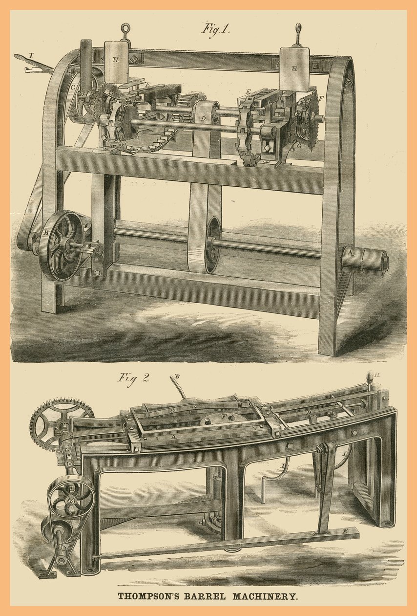 Thompsons Barrel Machinery - Unknown Artist