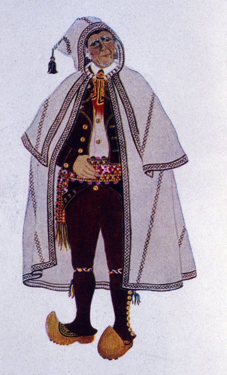 Costume traditionnel de berger de Labassère, Béarn - Unknown artist