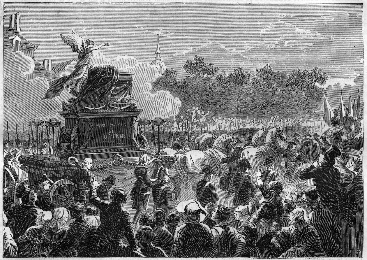 Translation du corps de Turenne (Henri de la Tour d