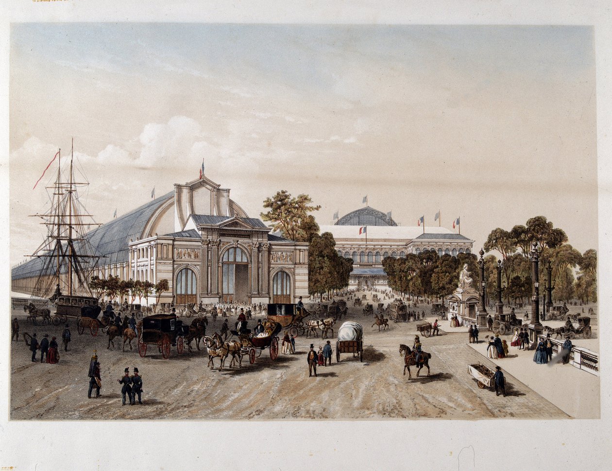 Exposition Universelle de 1855 : le Palais de l