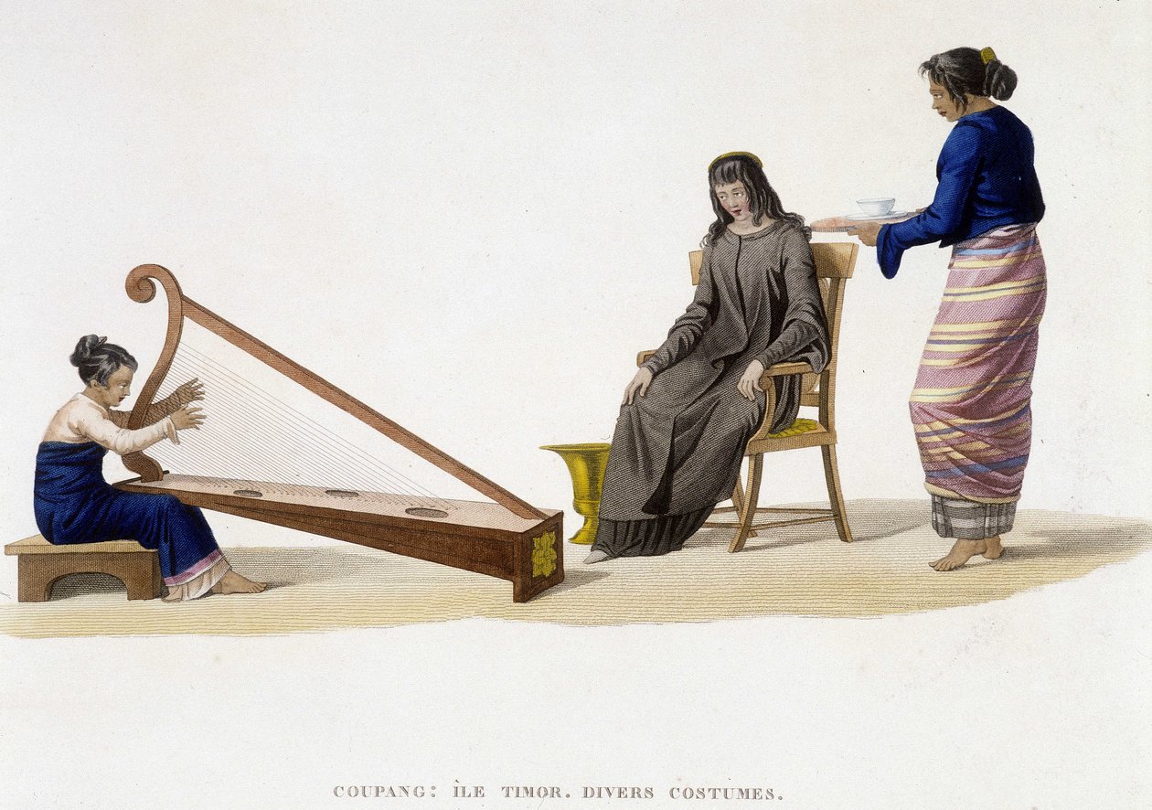 Divers costumes de femmes de l